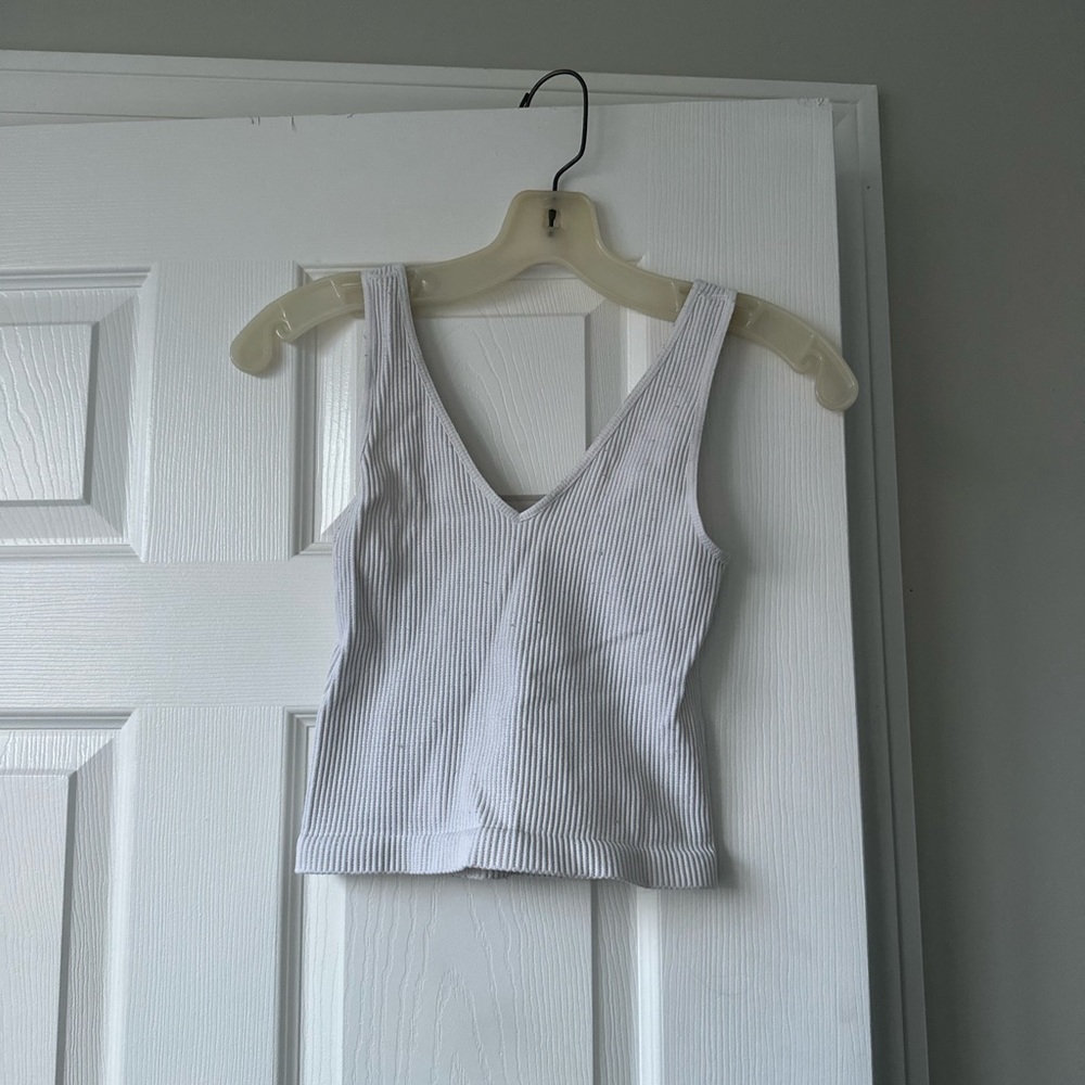 Nikibiki White Tank Top